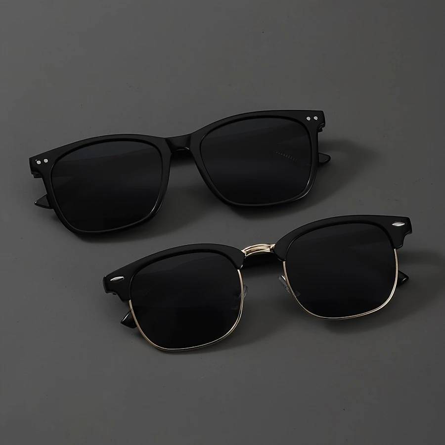 Minimalistiska Solglasögon 2-Pack