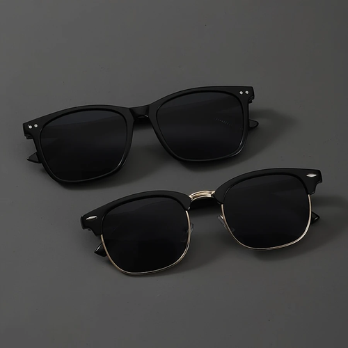 Minimalistiska Solglasögon 2-Pack